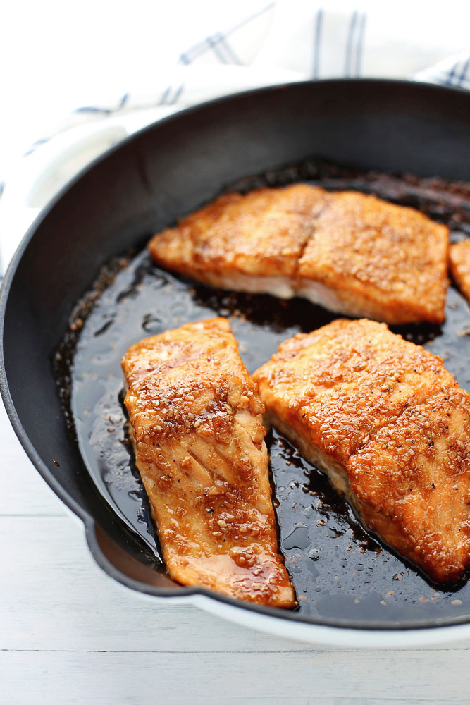 21 Day Fix Honey Glazed Salmon